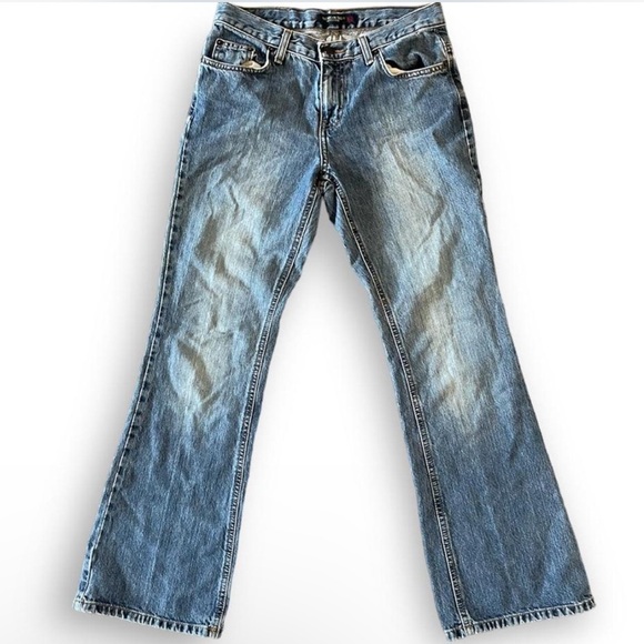 Vintage blue American Eagle wide leg jeans - Picture 2 of 6